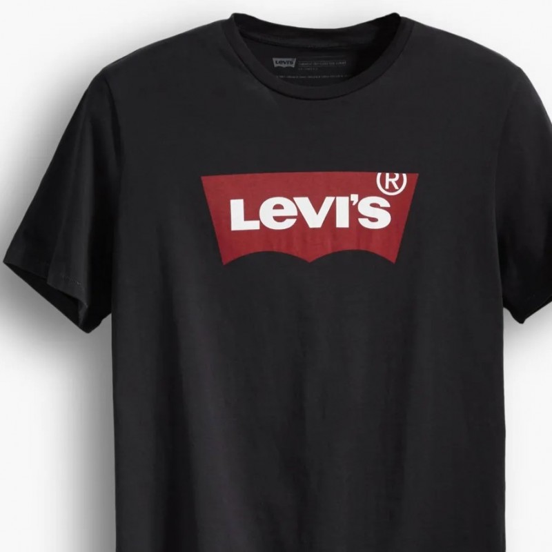 Μπλούζα με κοντό μανίκι Logo Classic Standard Black Levi's®