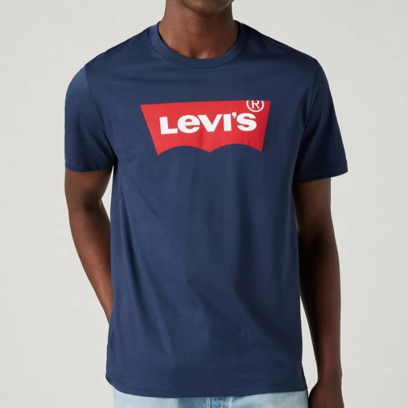 Μπλούζα με κοντό μανίκι Logo Classic Standard Blue Levi's®