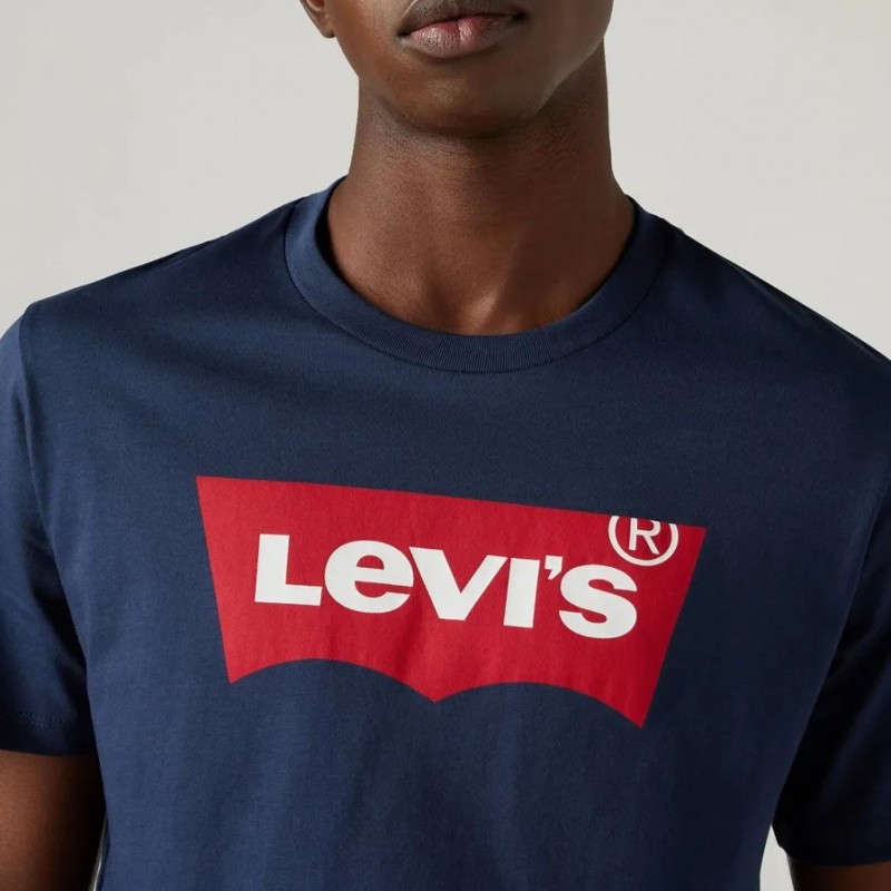 Μπλούζα με κοντό μανίκι Logo Classic Standard Blue Levi's®