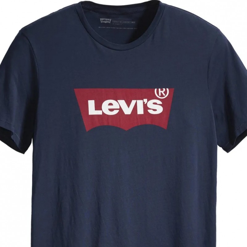 Μπλούζα με κοντό μανίκι Logo Classic Standard Blue Levi's®