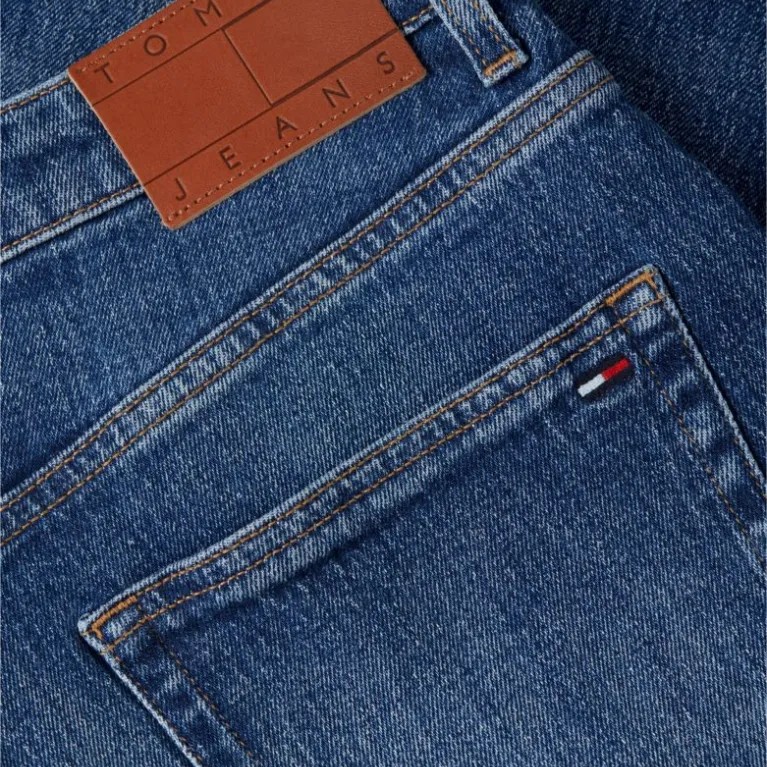 Τζίν παντελόνι Charlie MR Loose wd BJ0155 Blue Tommy jeans