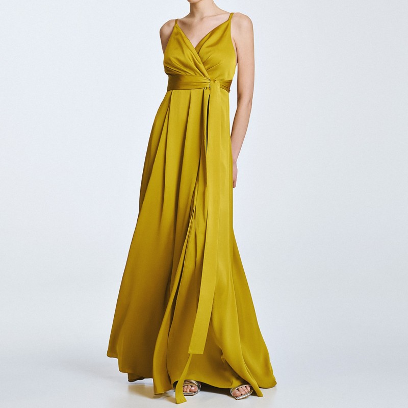 Φόρεμα μάξι με δέσιμο Citro Access