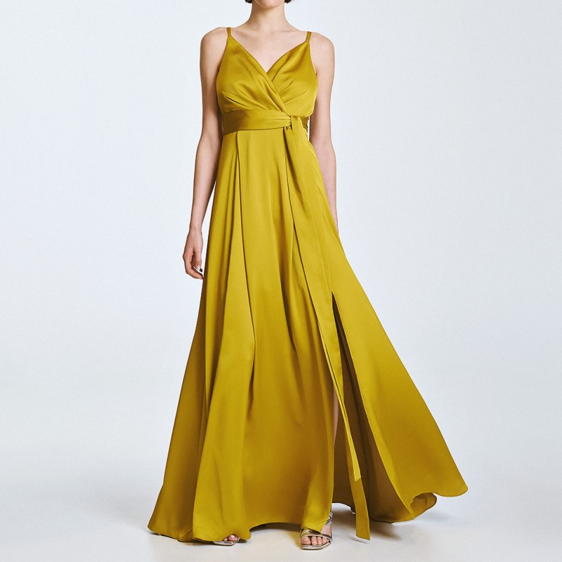 Φόρεμα μάξι με δέσιμο Citro Access