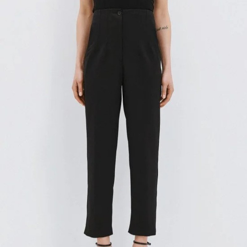 Παντελόνι ψηλόμεσο ίσιο Black Access