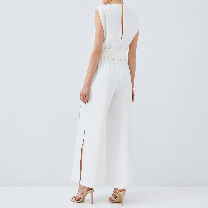 Ολόσωμη φόρμα με κρουαζέ White Access