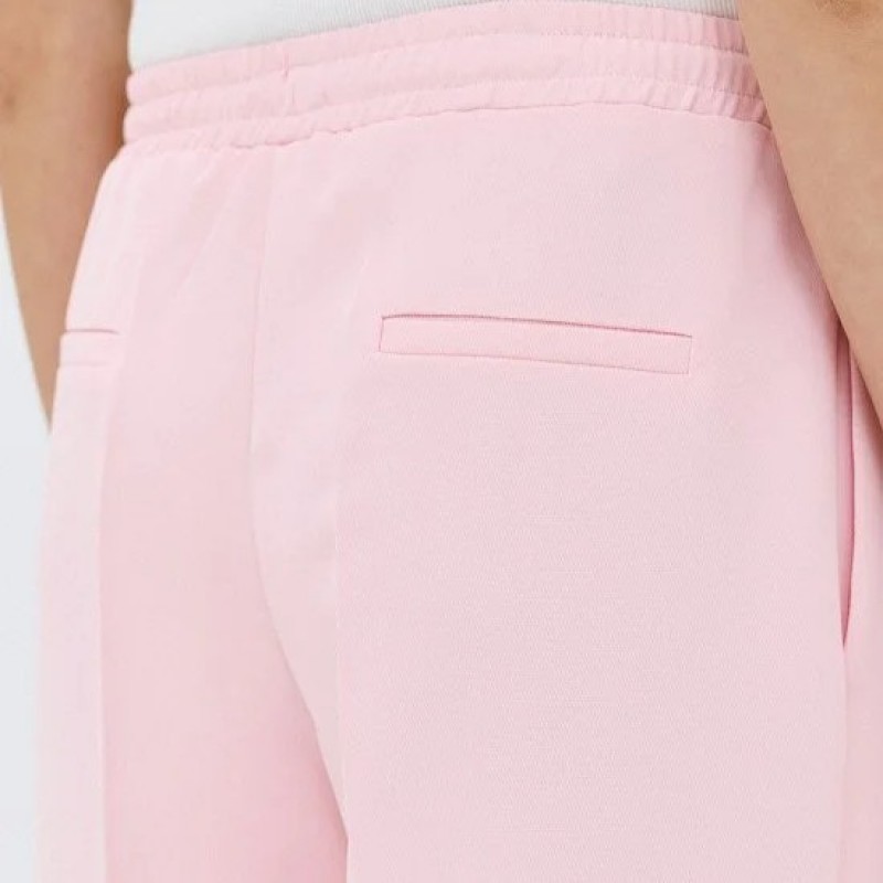Παντελόνι με λάστιχο και ρεβέρ Pink Access