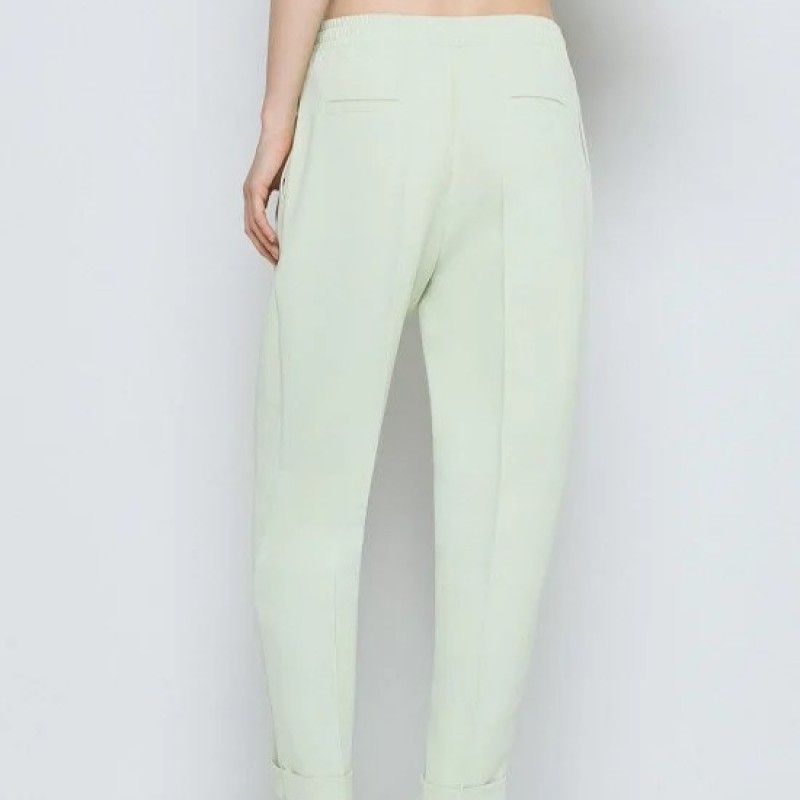 Παντελόνι με λάστιχο και ρεβέρ Mint Access