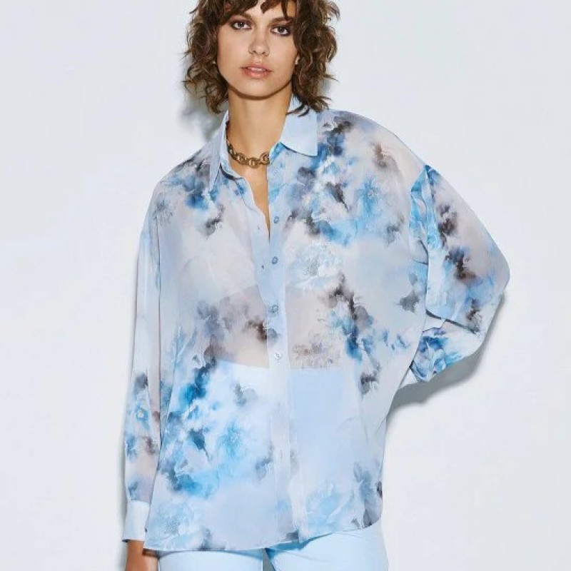 Πουκάμισο φλοράλ με μακρύ μανίκι Ciel Access