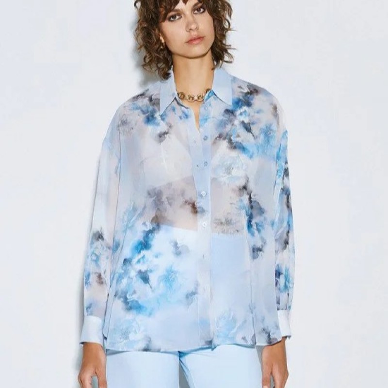 Πουκάμισο φλοράλ με μακρύ μανίκι Ciel Access