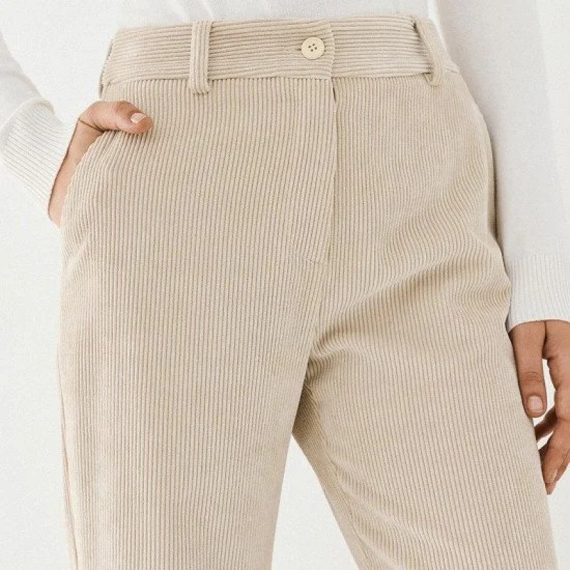 Παντελόνι κοτλέ Beige Access