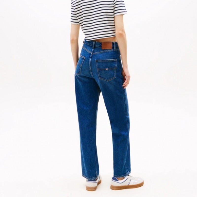 Τζίν παντελόνι Layla HR Slim straight Blue Tommy jeans