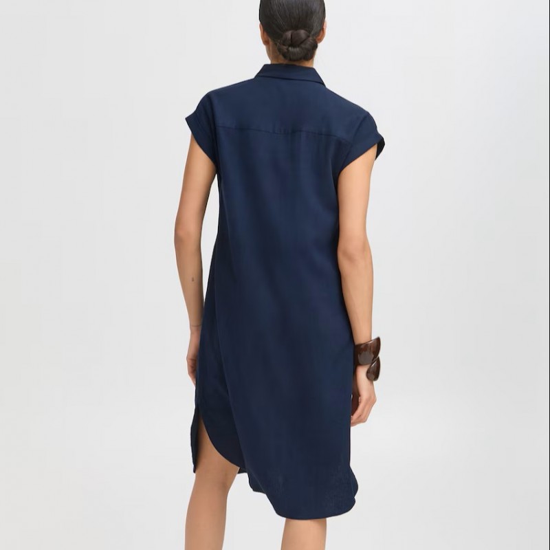 Φόρεμα με κουμπιά Byfalakka ss Blue B.young