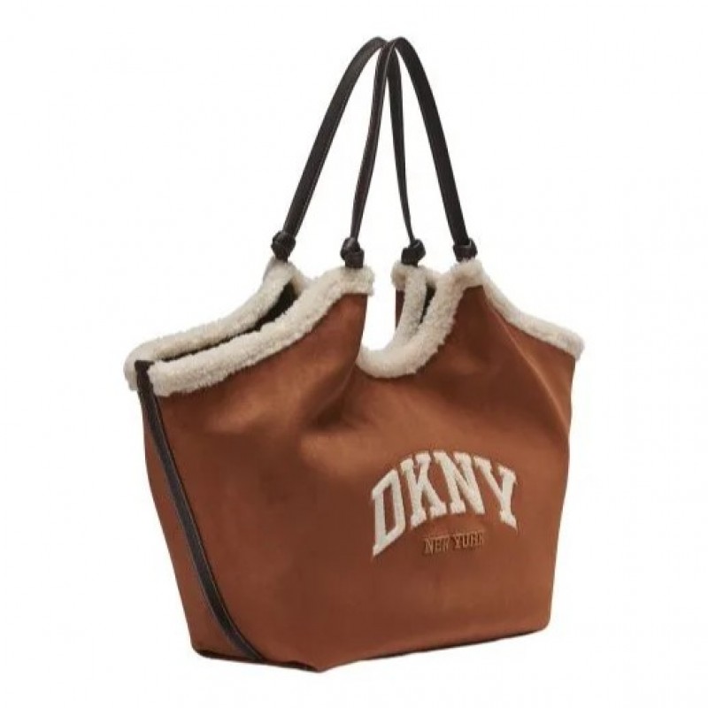 Τσάντα Paula tote handbag Brown DKNY