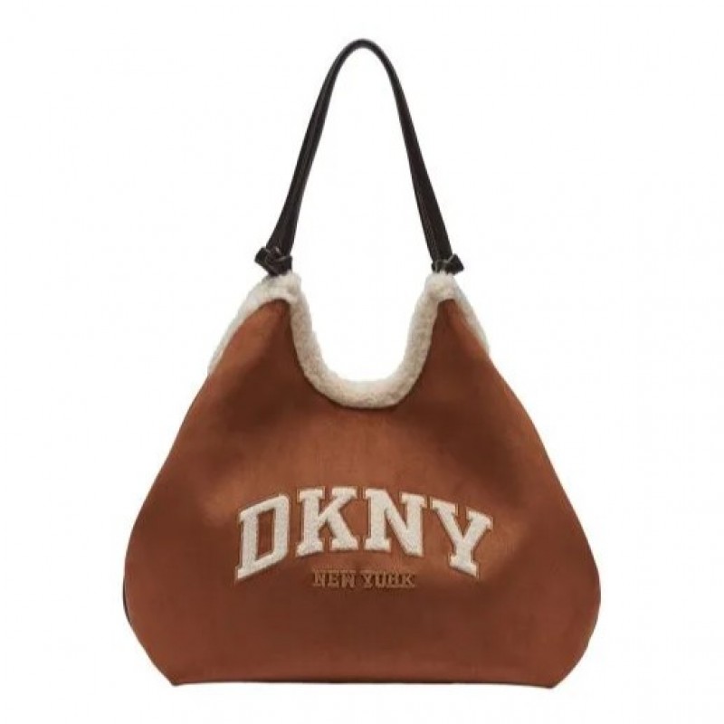 Τσάντα Paula tote handbag Brown DKNY