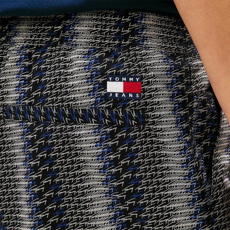 Βερμούδα TJM AOP Black Tommy jeans