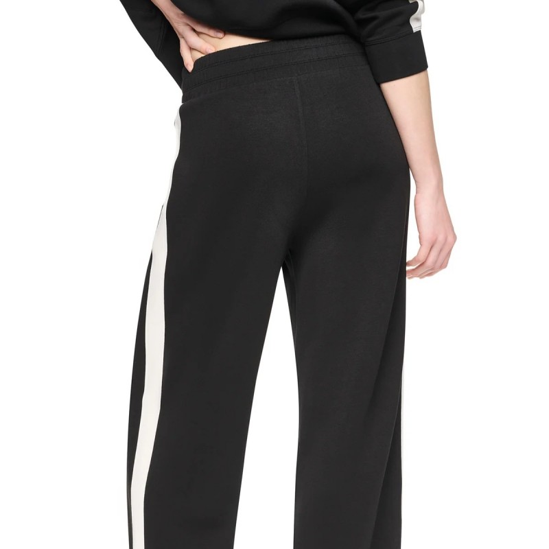 Παντελόνι φόρμας side stripe Black DKNY