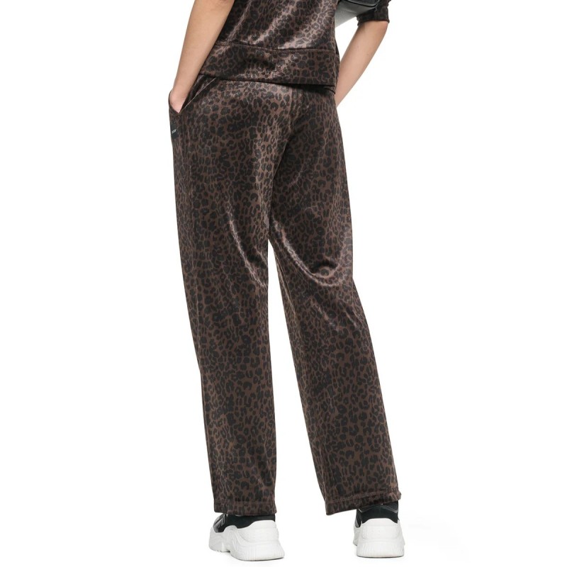 Παντελόνι φόρμας leopard Brown DKNY