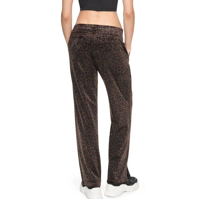 Παντελόνι φόρμας leopard Brown DKNY