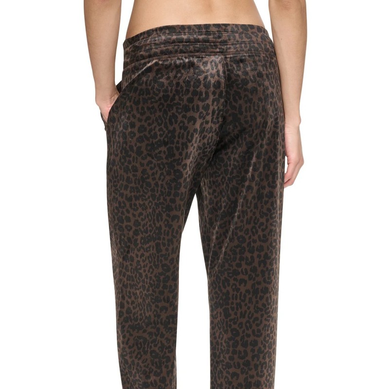 Παντελόνι φόρμας leopard Brown DKNY