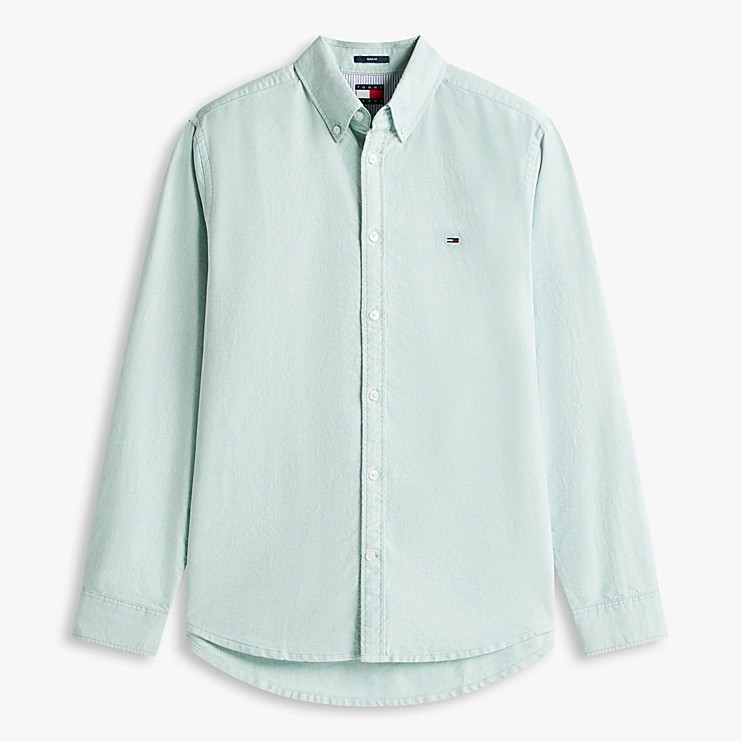 Πουκάμισο TJM REG OXFORD Mint Tommy jeans