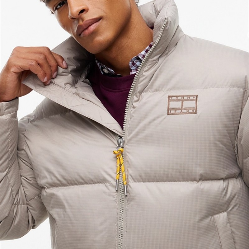 Μπουφάν TJM Alaska down puffer Beige Tommy jeans