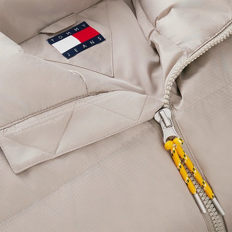 Μπουφάν TJM Alaska down puffer Beige Tommy jeans