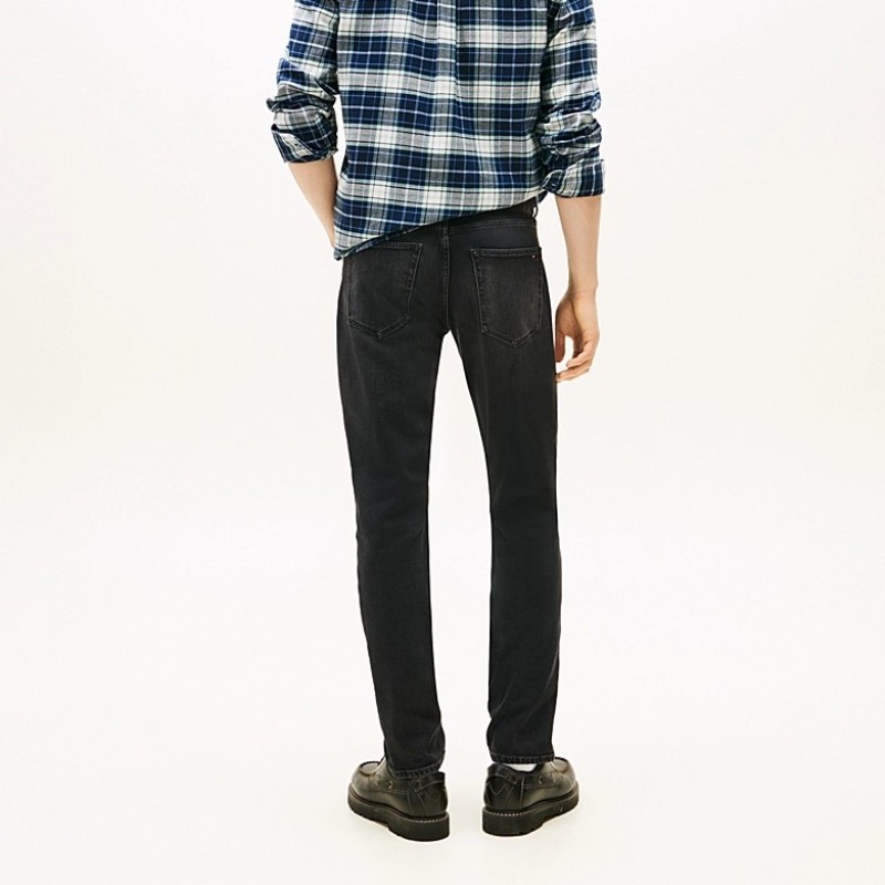 Παντελόνι τζίν Scanton slim BI5181 Black Tommy jeans