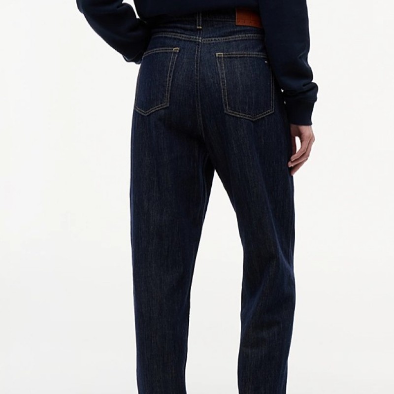 Παντελόνι τζίν Mom Jean Uhr Trp CJ5056 Dark Blue Tommy Jeans