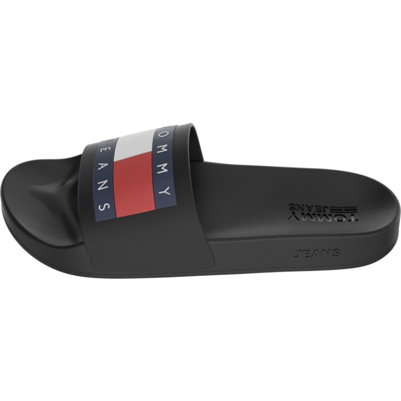 Slides pool ss Black Tommy jeans