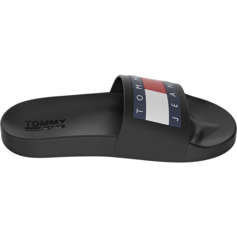 Slides pool ss Black Tommy jeans