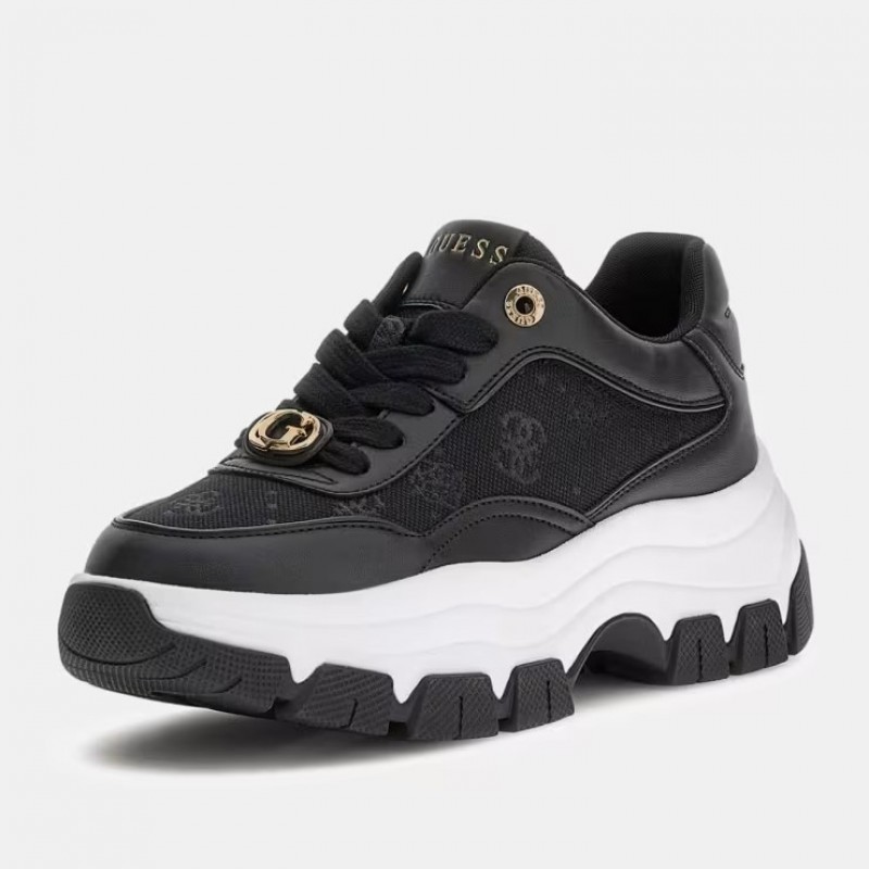 Sneakers running Berrett2 με 4G και λογότυπο Black Guess