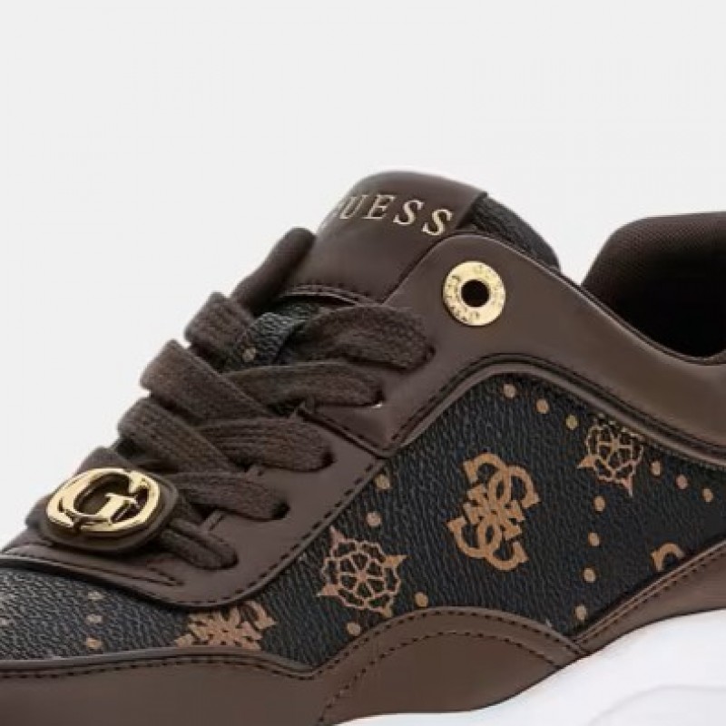 Sneakers running Berrett2 με 4G και λογότυπο Brown Guess
