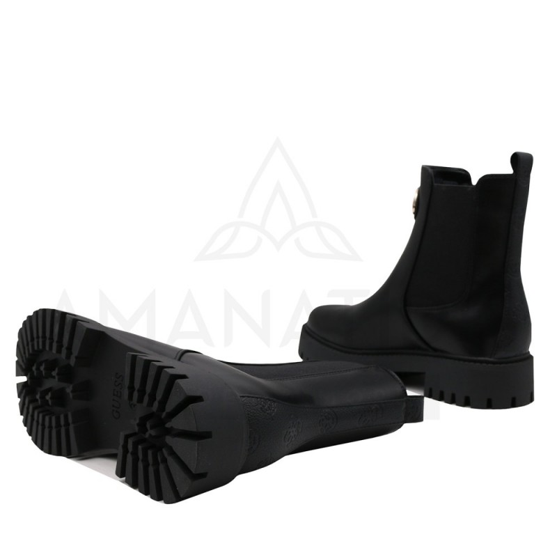 Μποτάκια γυναικεία Fida Black Guess