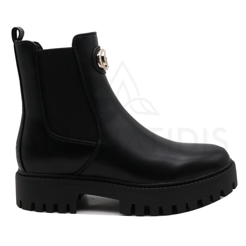 Μποτάκια γυναικεία Fida Black Guess