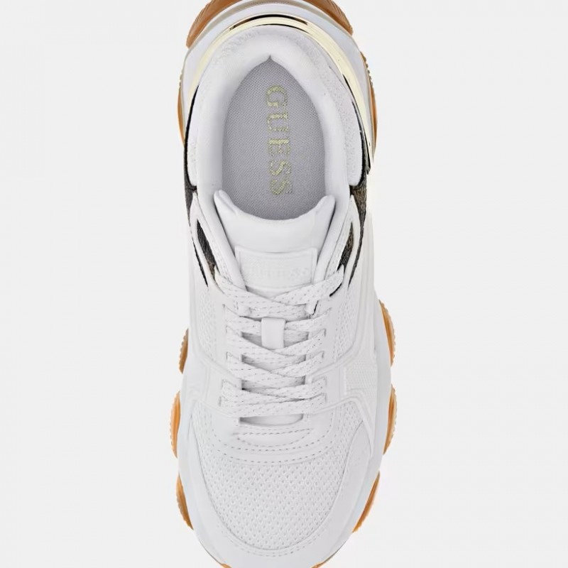 Παπούτσια γυναικεία Mazzy White Guess