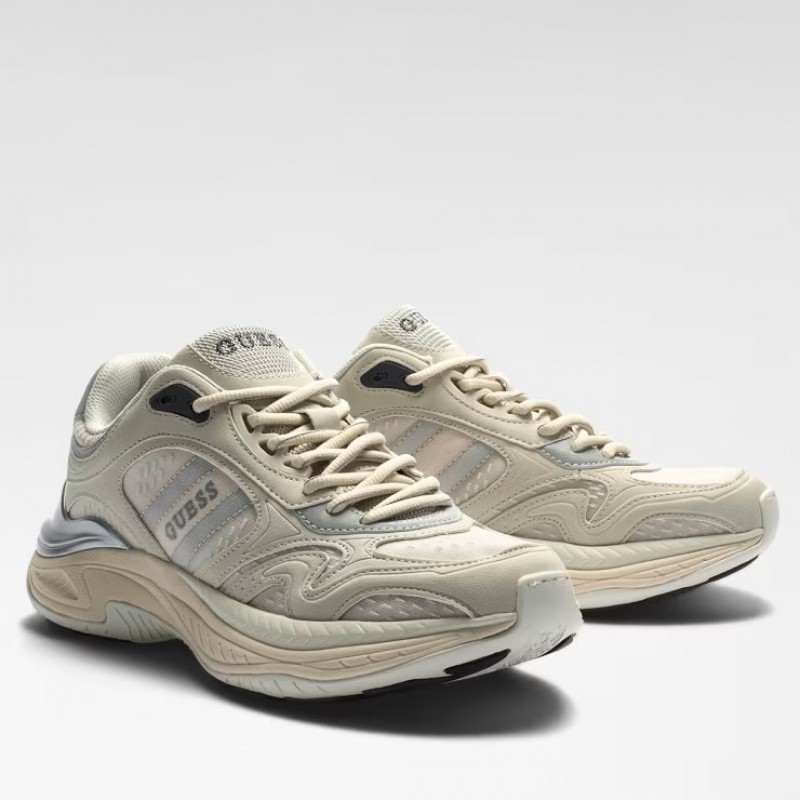 Παπούτσια sneakers ανδρικά Squan Grey Guess