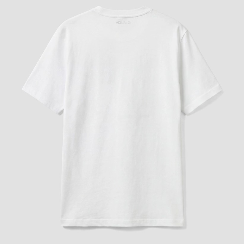 Μπλούζα με κοντό μανίκι Jersey Tiger print White Antony Morato