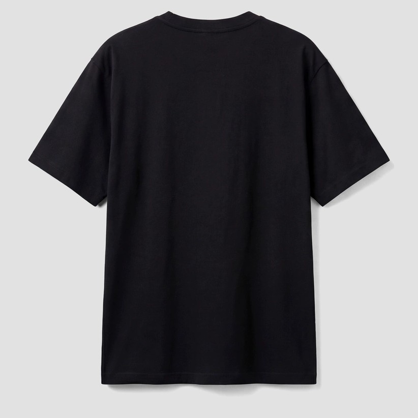 Μπλούζα με κοντό μανίκι Jersey with logo Black Antony Morato