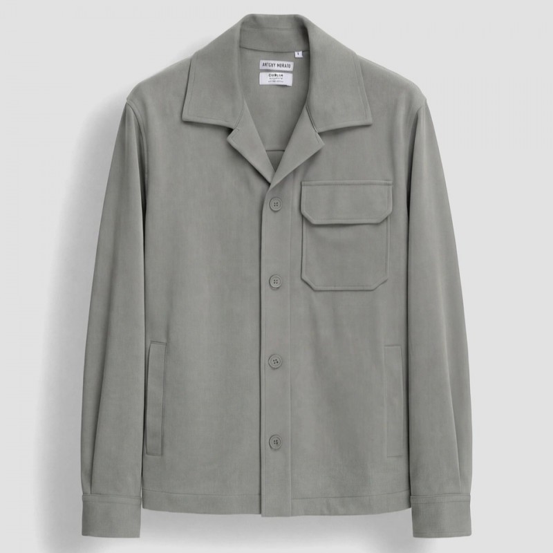 Μπουφάν twill regular Dublin Green Antony Morato