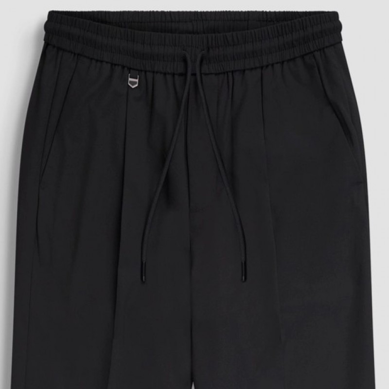 Παντελόνι σε κανονική γραμμή Viscose Neil Black Antony Morato