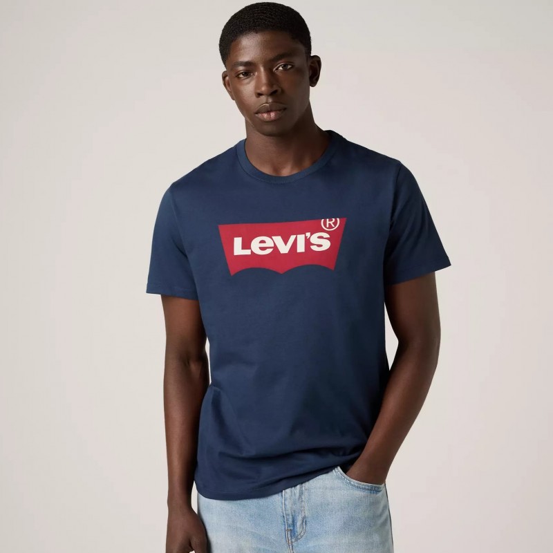 Μπλούζα με κοντό μανίκι Logo Classic Standard Blue Levi's®