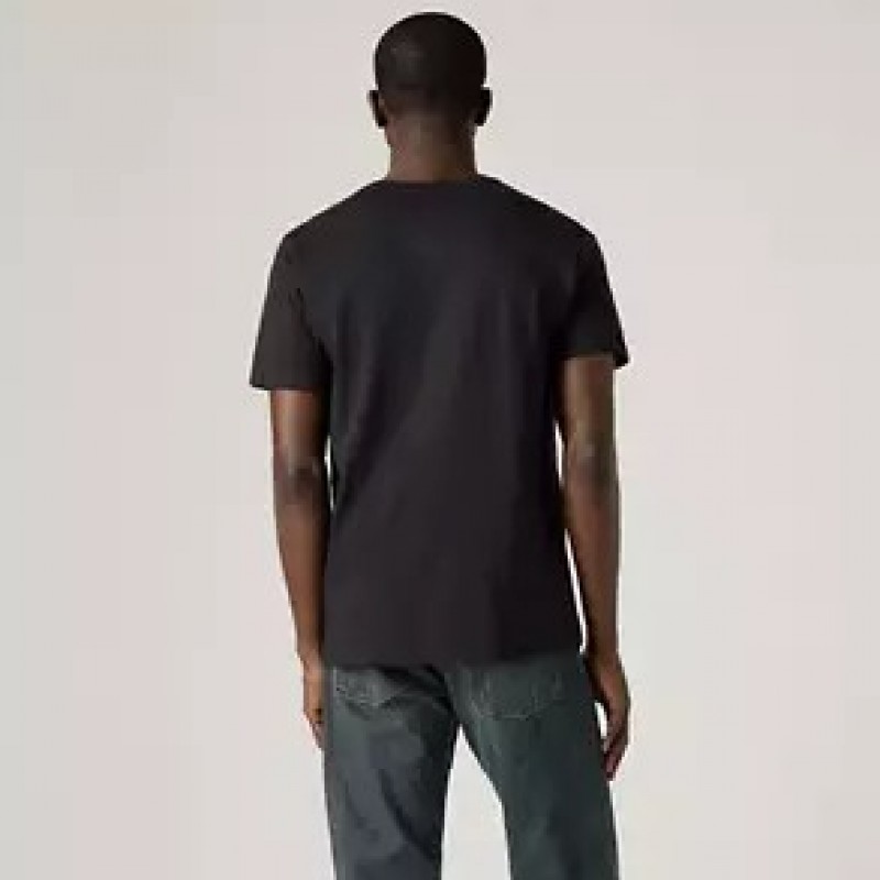 Μπλούζα με κοντό μανίκι Original Housemark Tee Black Levi's