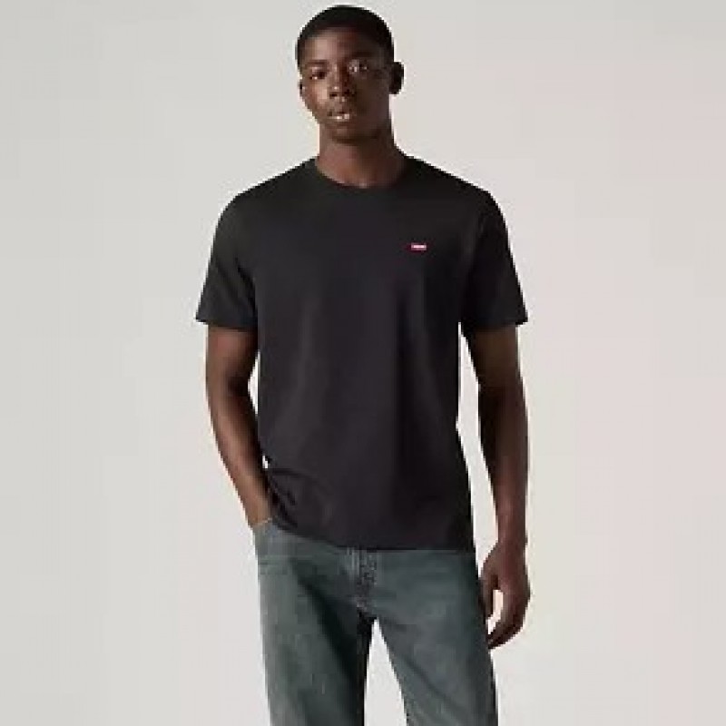 Μπλούζα με κοντό μανίκι Original Housemark Tee Black Levi's
