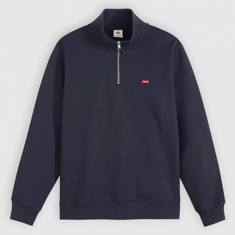 Φούτερ με φερμουάρ 1/4 Original Housemark Quarter-zip Blue Levi's