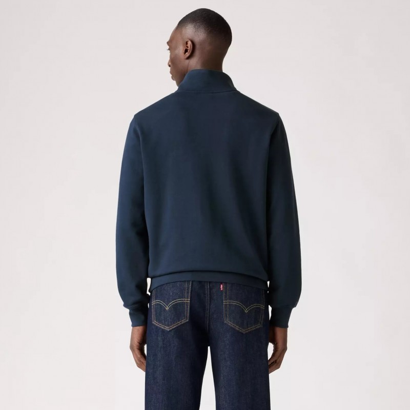 Φούτερ με φερμουάρ 1/4 Original Housemark Quarter-zip Blue Levi's