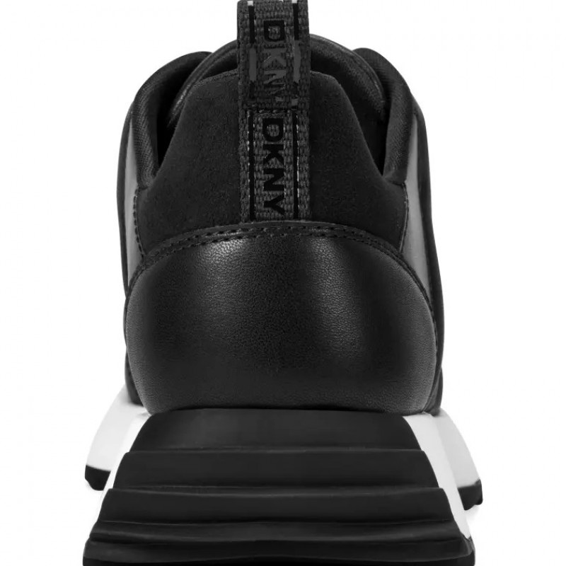Sneakers γυναικεία Nix Lace up Black DKNY