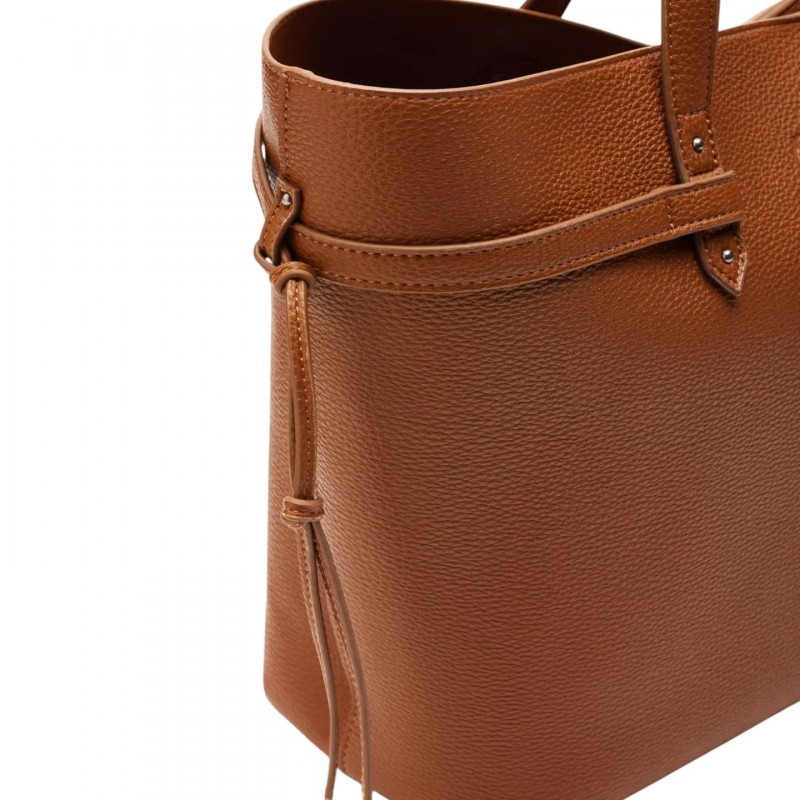 Τσάντα ώμου Sabina key Brown Pepe jeans