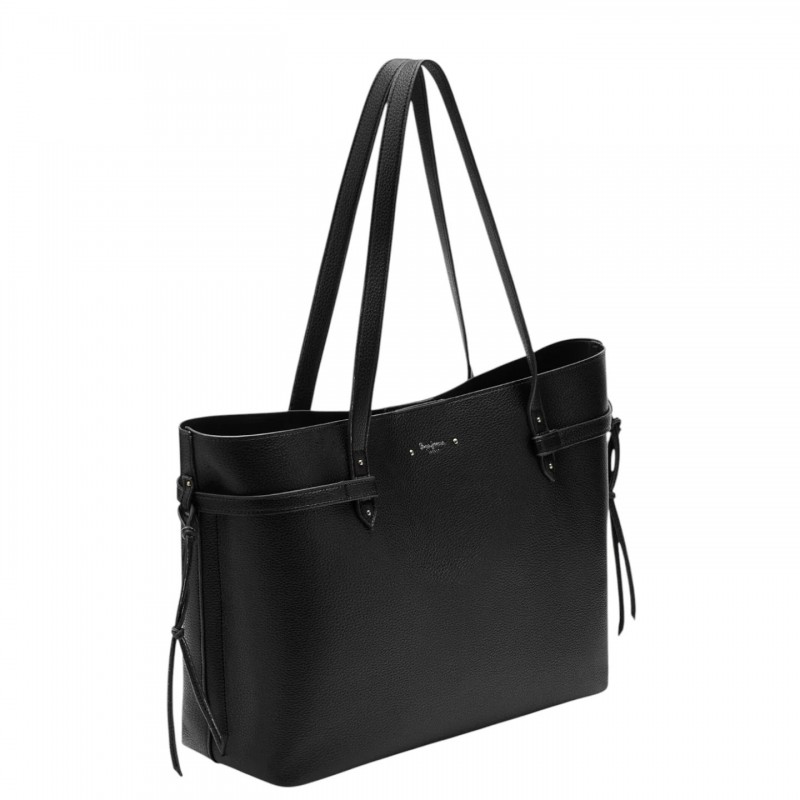 Τσάντα ώμου Sabina key Black Pepe jeans