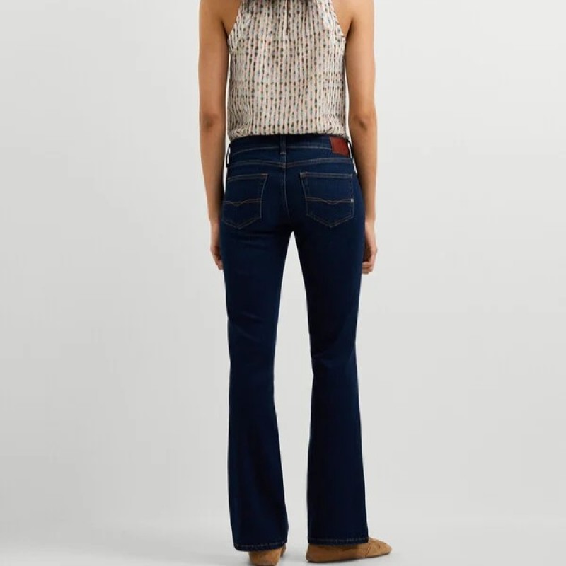 Παντελόνι τζίν low-rise bootcut fit Picadilly Blue Pepe jeans