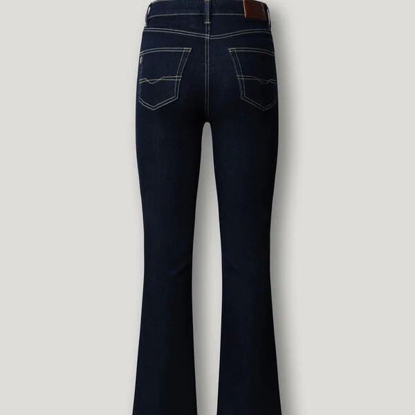 Τζίν high-rise flare fit Dion Blue Pepe jeans